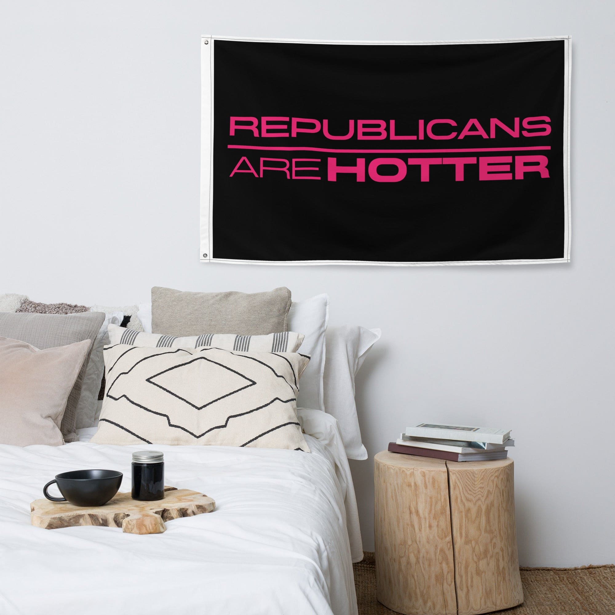 Black&Pink Republicans are HOTTER Flag