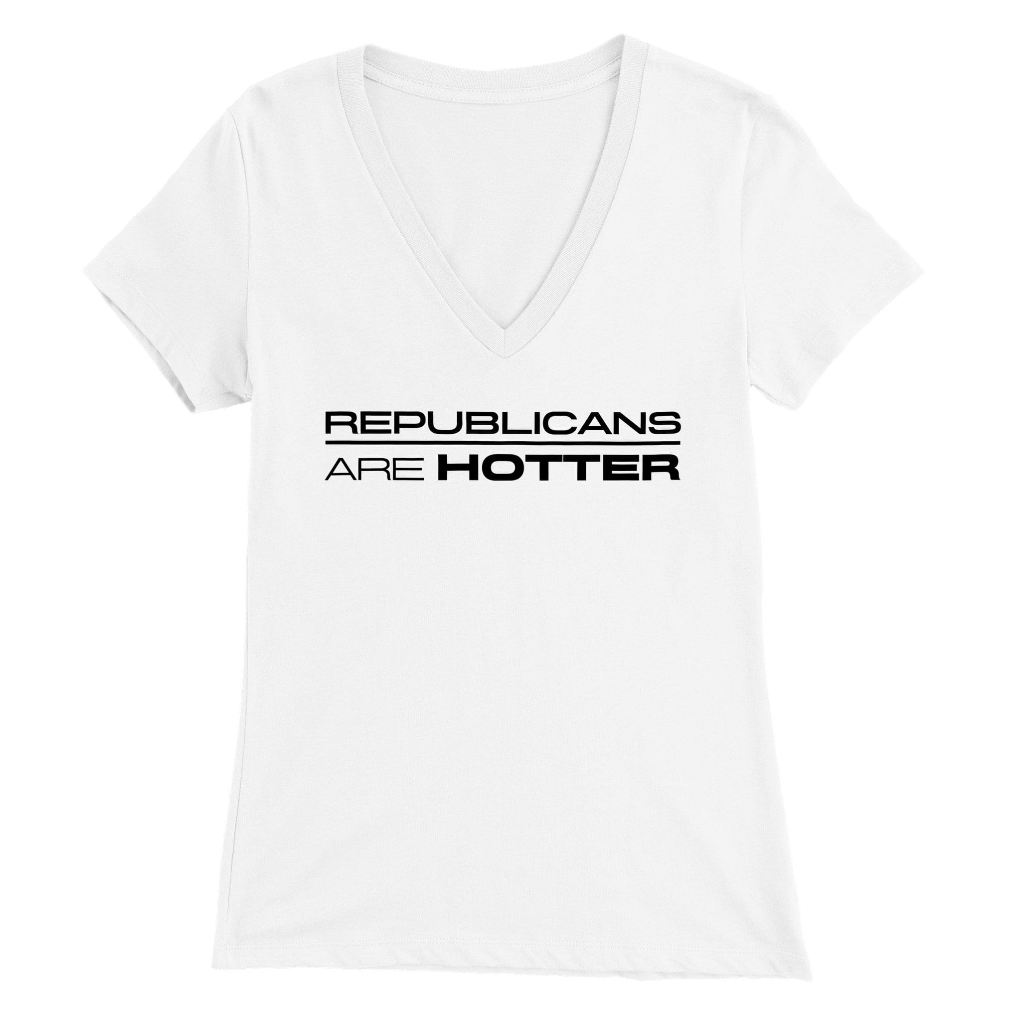 Classic "Republicans Are HOTTER" V-Neck