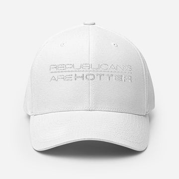 Republicans are HOTTER Stealth Hat (White)