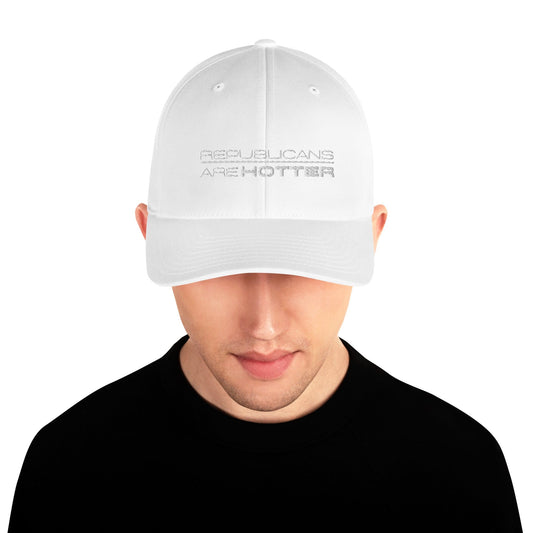 Republicans are HOTTER Stealth Hat (White)