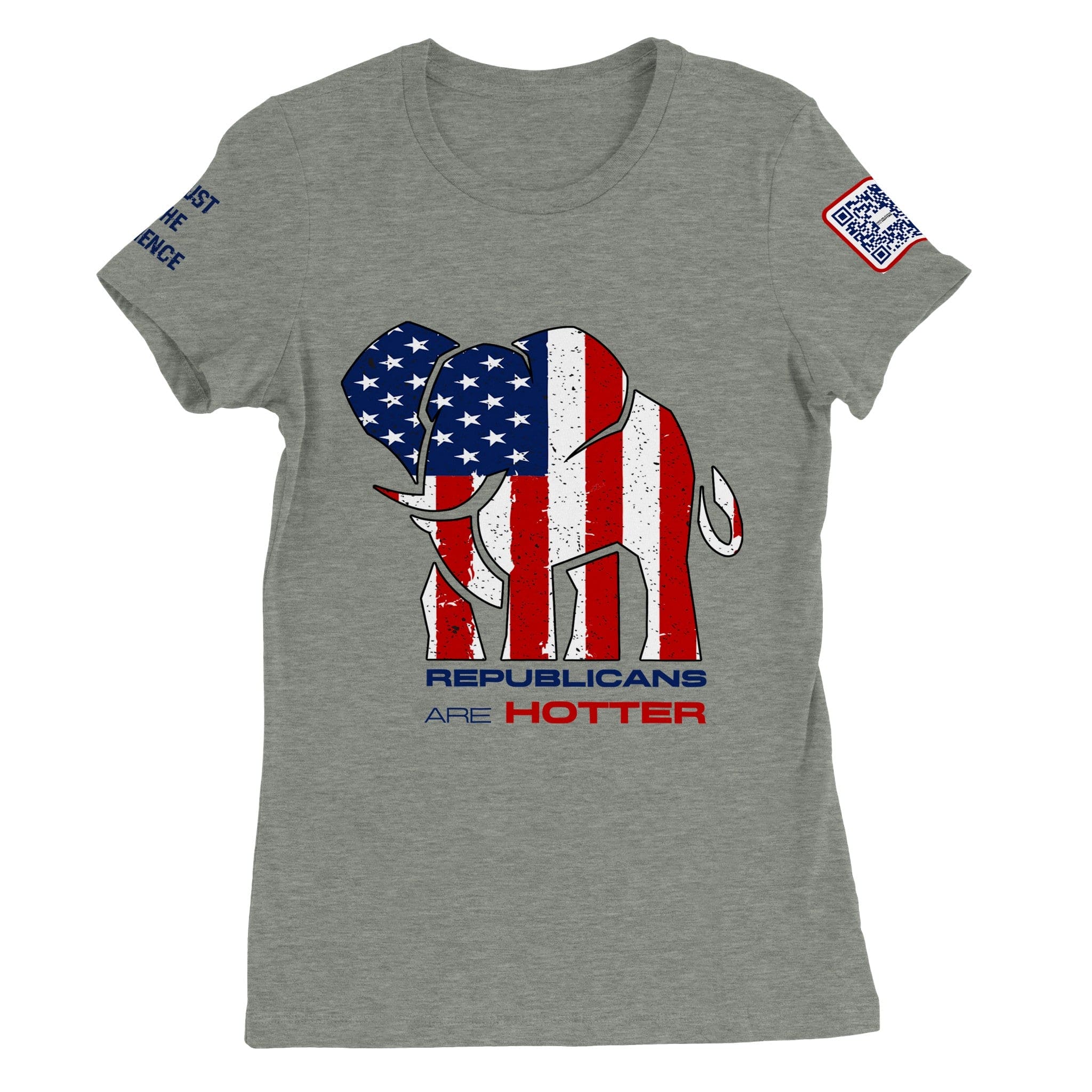 Patriot Pachyderm Womens Crewneck T-shirt